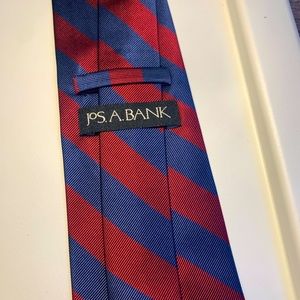 Jos.A.Bank Rad and Navy Tie Extra Long
